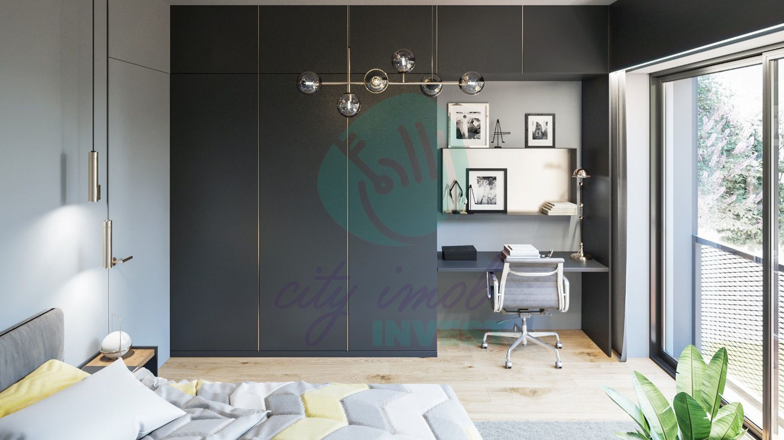 Apartament 3 camere cu terasa de  10 mp - Poză 5