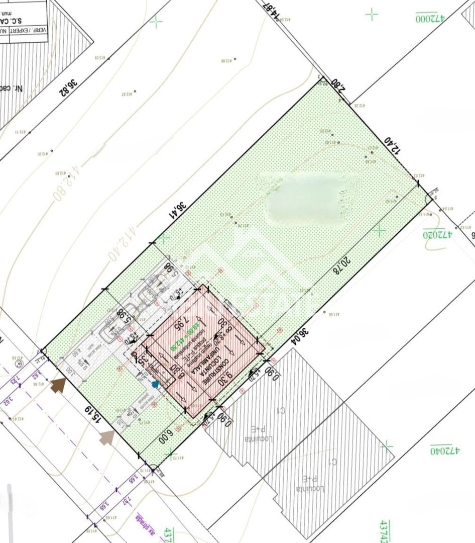Casa individuala 4 camere, teren mare NOU - Poză 4