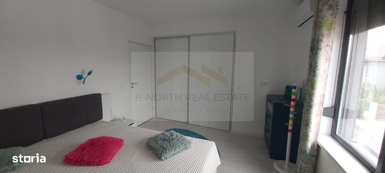 Duplex modern de închiriat în Odăi (Otopeni) | 3 dormitoare Panouri Fotovoltaice - Poză 5