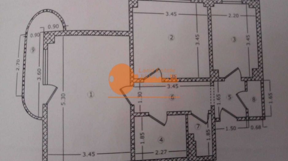 Apartament 2 Camere Decomandat | 56 mp | Rahova - Schiță 6