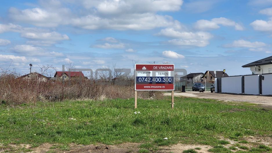 PENTRU INVESTITORI! - TEREN CU AUTORIZATIE DE CONSTRUIRE / ZONA FERME / OTOPENI - Poză 3