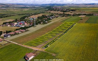 Teren constructii 10 parcele - 900mp | front 25m  |  Jucu de Sus - Poză 1