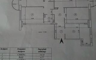 Apartament 4 camere Decomandat/97mp/zona Rond Vechi-CUG - Poză 9