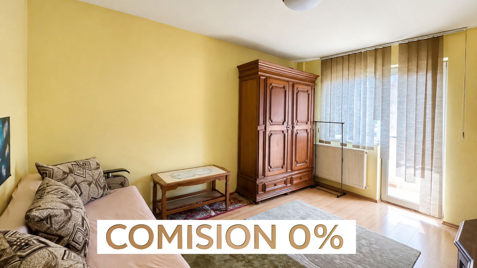 COMISION 0% | Apartament 1 camera | 36 mp | Centrala proprie | - Poză 1