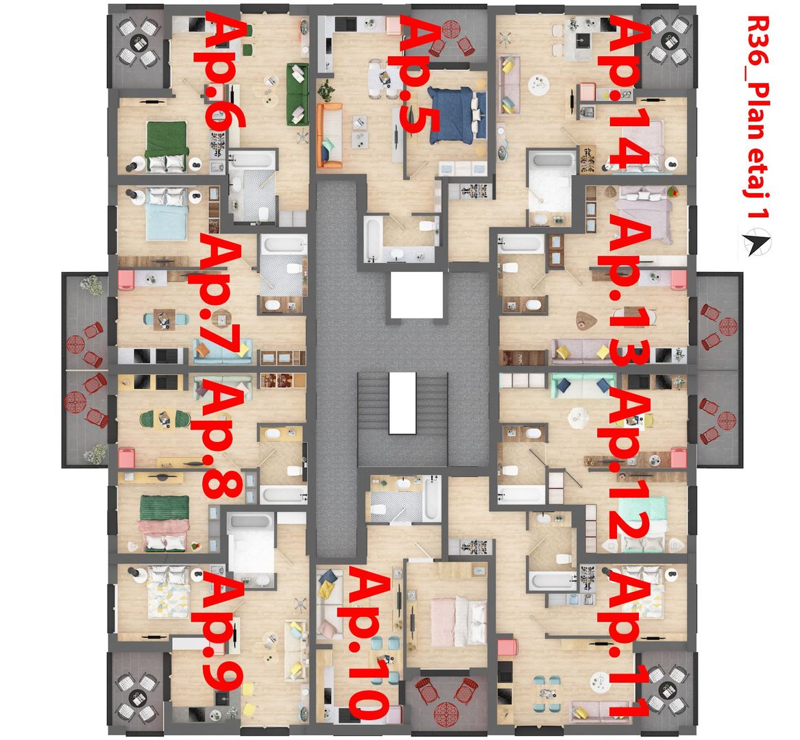 Apartament Nou ARED City -Calea Aurel Vlaicu - Poză 4