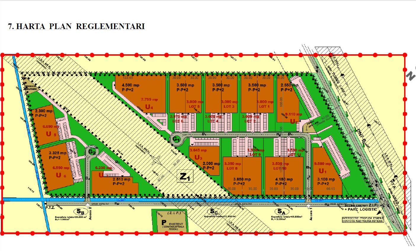Teren intravilan Turnu 110000mp - Poză 6