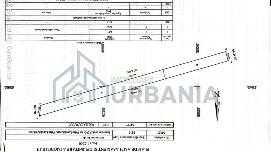 Teren intravilan de vânzare în Valea Lupului, Iași – 14.801 mp - Poză 4