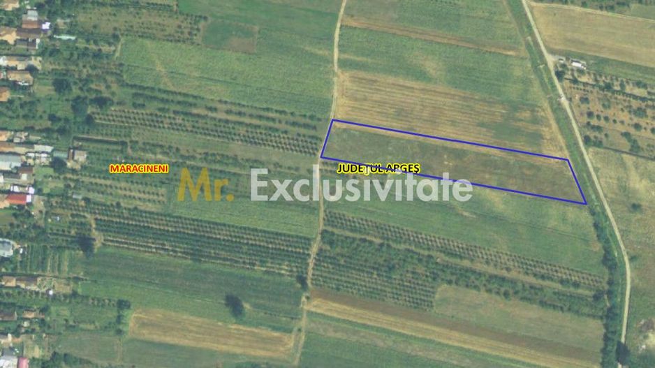 Teren intravilan 7.545 mp în ideal rezidențial sau hale - Poză 3