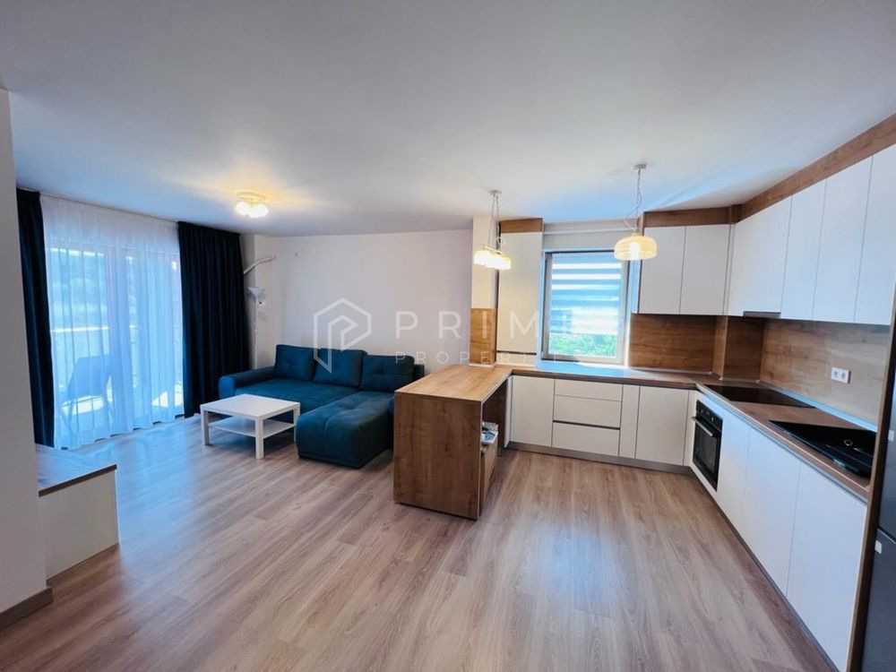Apartament cu 2 camere, mobilat si utilat lux, de închiriat, bloc nou - Poză 2
