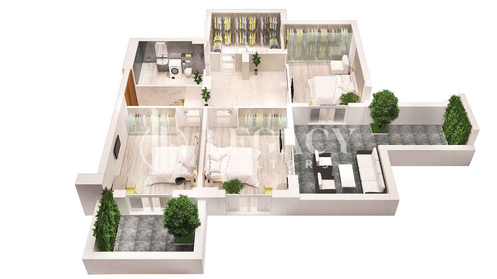 Vânzare - Penthouse zona Copou, 157.05 mp utili + 34.05 mp terasă - Poză 4