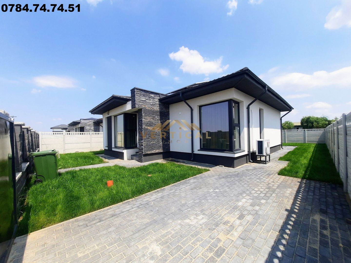 Casa parter de inchiriat cu 3 camere - comuna Berceni - Poză 1