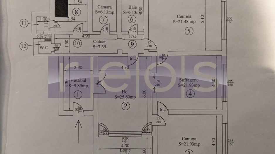 INCHIRIERE | CAPITALE | PARTER 5CAMERE | 160MP | REZIDENTIAL-COMERCIAL - Poză 40