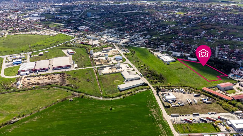 Teren cu PUZ in Arad, servicii, industrie, depozitare 8.307 mp - Poză 3