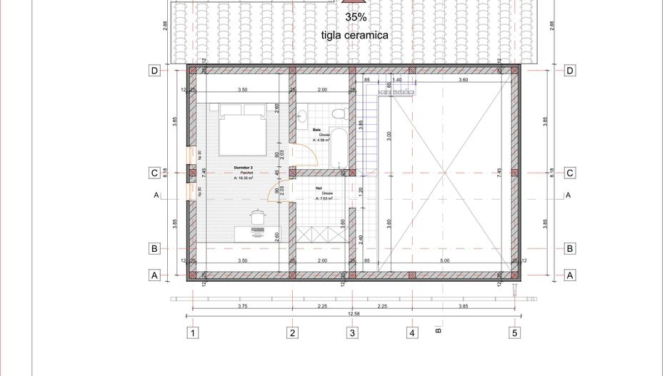 COMISION 0, Casa Individuala, 4 Camere, 3 bai, 110mp, SANMIHAIU GERMAN - Poză 7