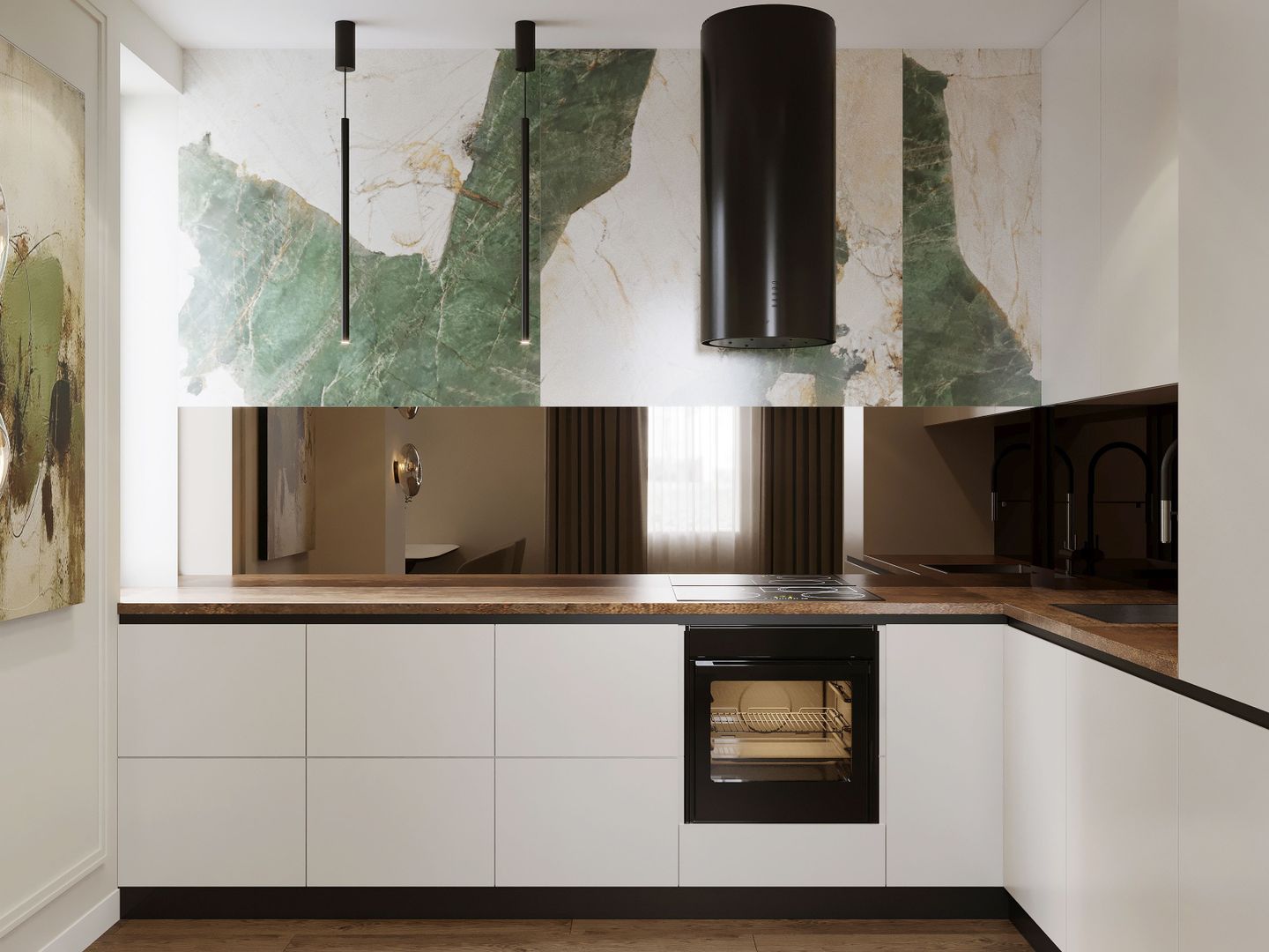 Apartament 3 camere de inchiriat nou în zona Armenească - Universitate - Poză 2