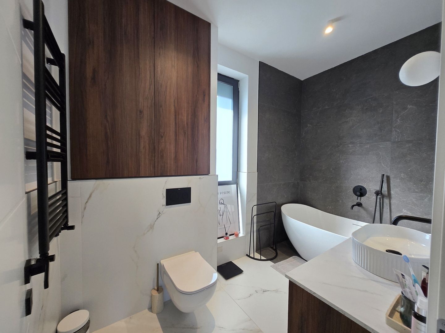 Casa noua 151mp curte 1000m Frumusani mobilata lux -langa Lac/Primarie - Poză 17