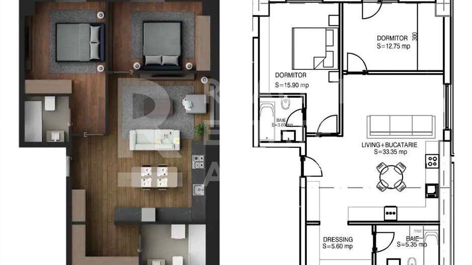 Apartament cu 3 camere - Apărătorii Patriei, sector 4, București - Poză 2