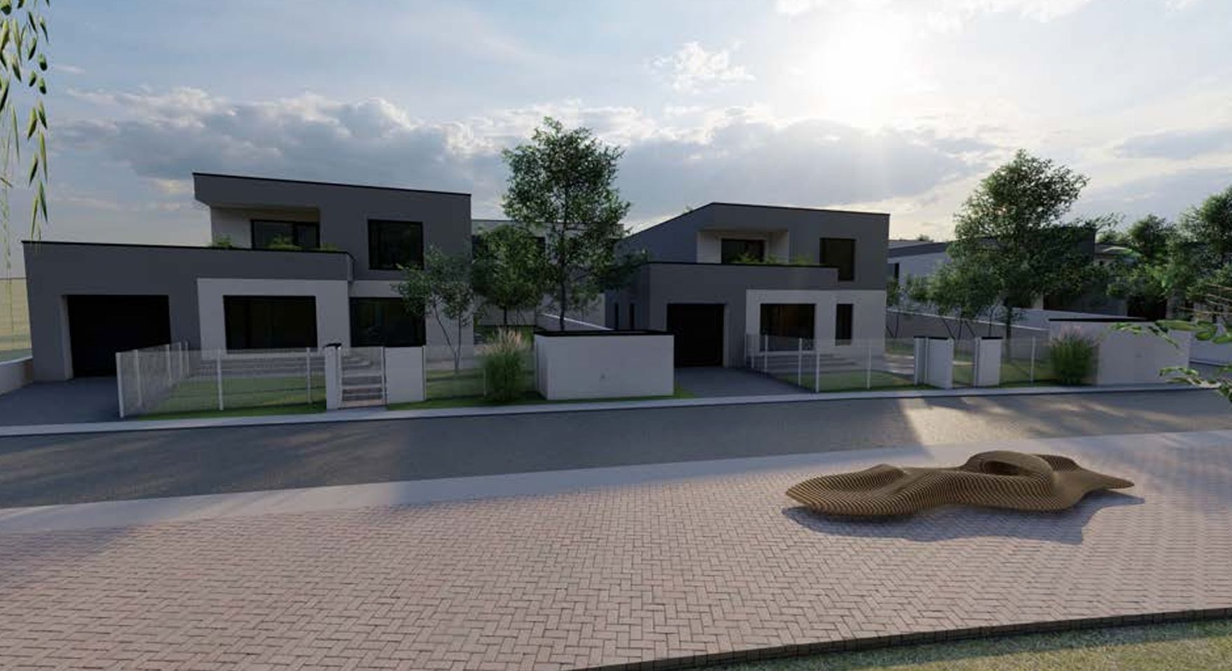 Complex Rezidențial de Lux pe Malul Bălții Corbeanca - 32 de Case - Poză 1