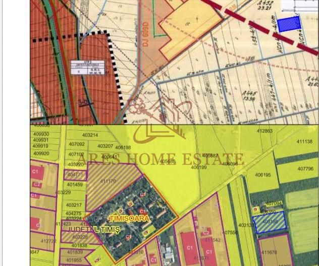 Teren 5.752 mp lângă Aeroport – ideal hală, logistică, depozit - Poză 3