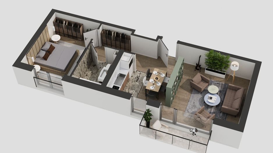 Apartament 2 camere | Piata Presei - Poză 9