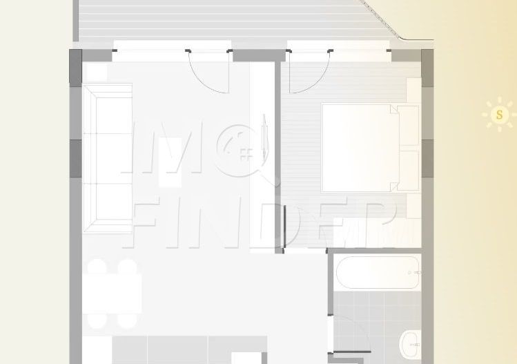 2 camere Floresti,  Ansamblul Eroilor Residence, zona centrala cu CF - Poză 6