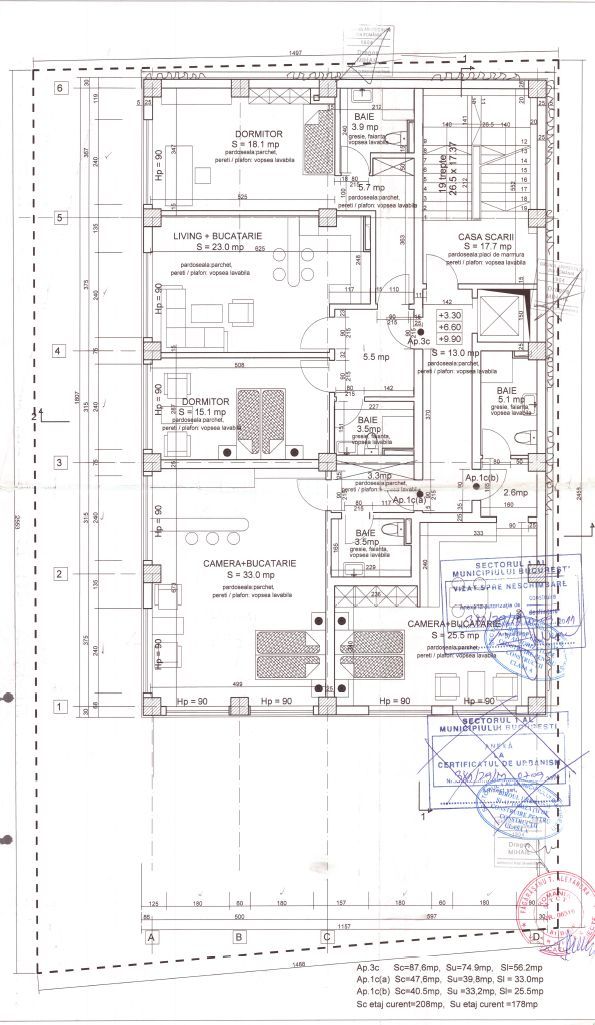 Constructie D+P+3E | Lift | 2 intrari | Parcare Sub | Domenii | Ideal Investitie - Schiță 50