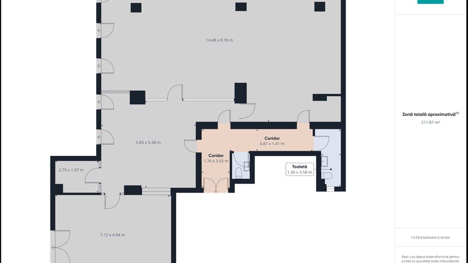 Spațiu de birouri în Complexul Plaza - Poză 5