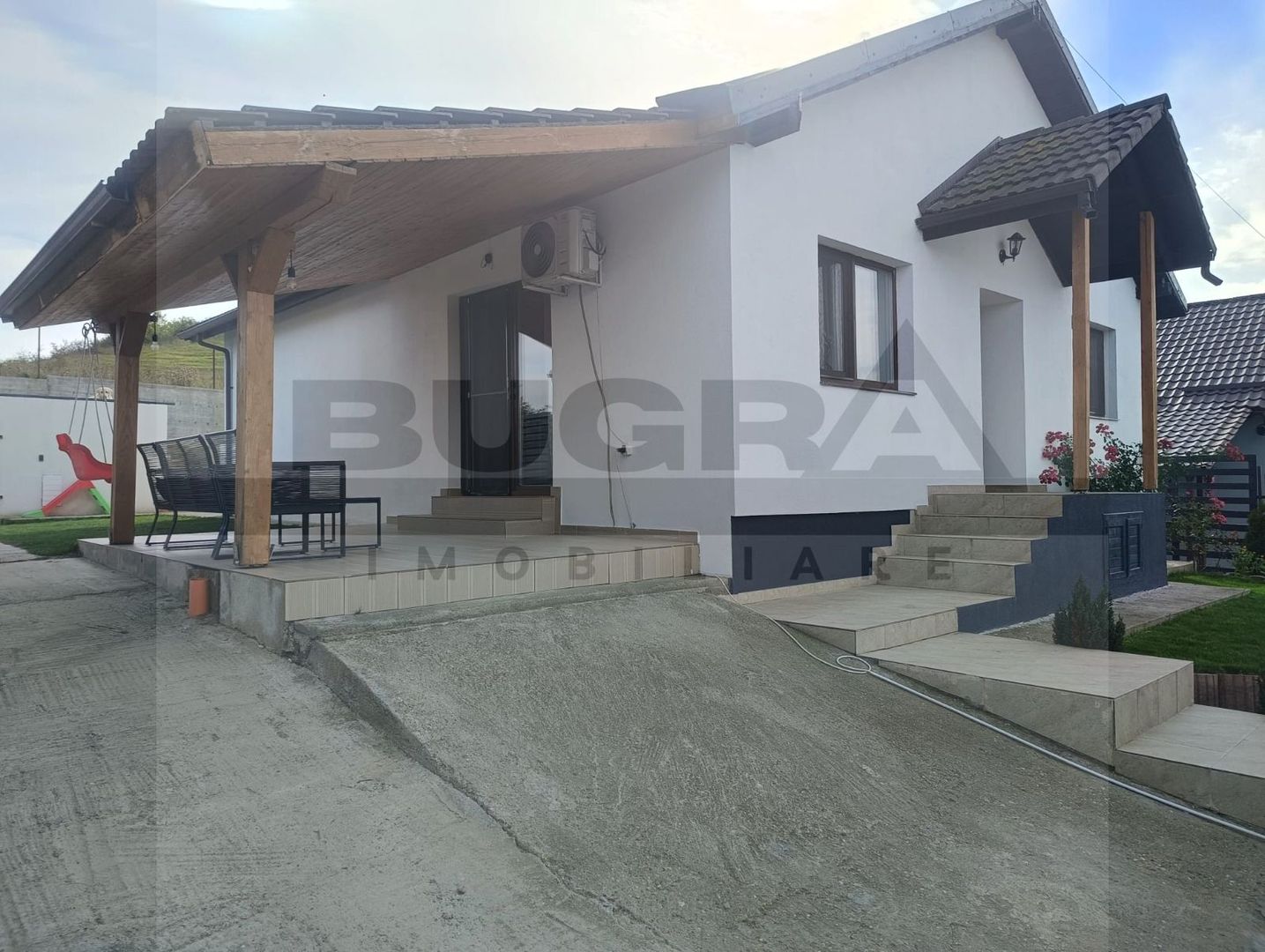 Casa individuala la cheie, 3 camere, 70 mp+425 teren, garaj,Sannicoara - Poză 19