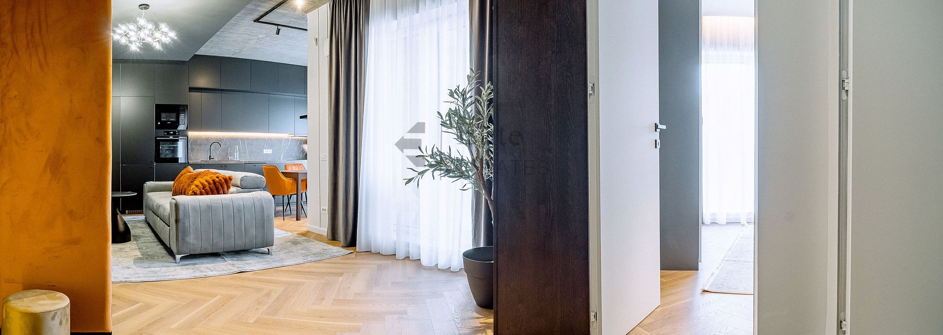 Apartament nou cu 2 camere in bloc "Verde" Zona Centrala - Poză 2