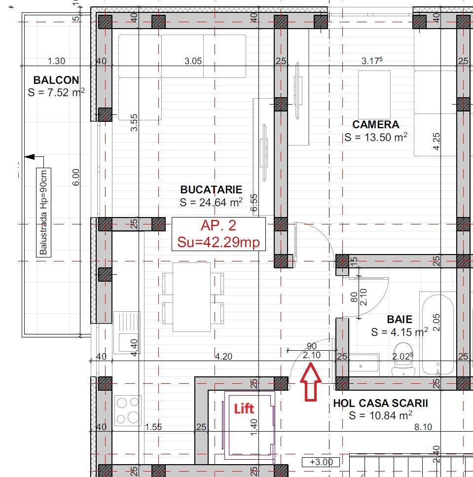 Giroc – zona ESO | Bloc nou P+3 | Lift | TVA si Loc de Parcare incluse - Poză 8