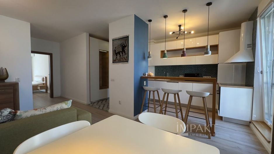 Apartament 2 camere Ultrafinisat | Terasa 23mp | Andrei Mureșanu - Poză 7