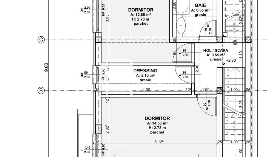 Casă cu Design Mediteranean în Selimbar – Strada Triajului - Schiță 7