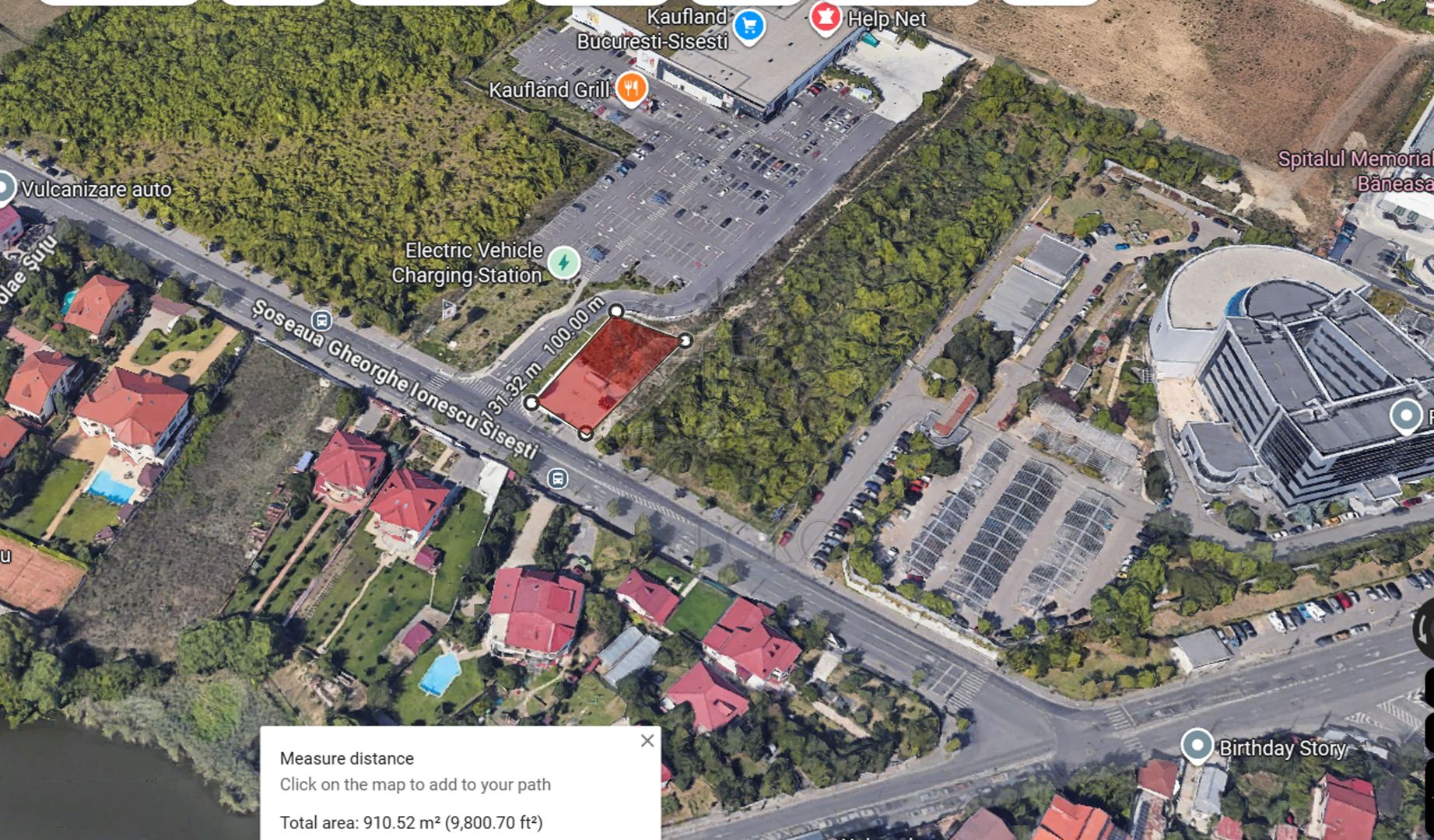 Teren Stradal | 910 mp | Langa Kafuland Sisesti | Deschidere 20m - Poză 5