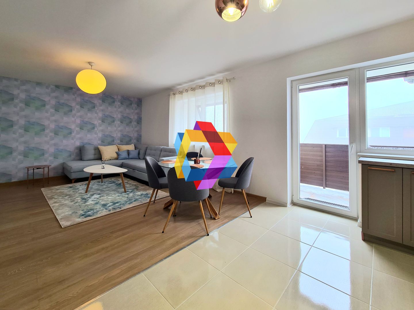 Apartament doua camere de vanzare - Sub Cetate - Sânpetru - Poză 3