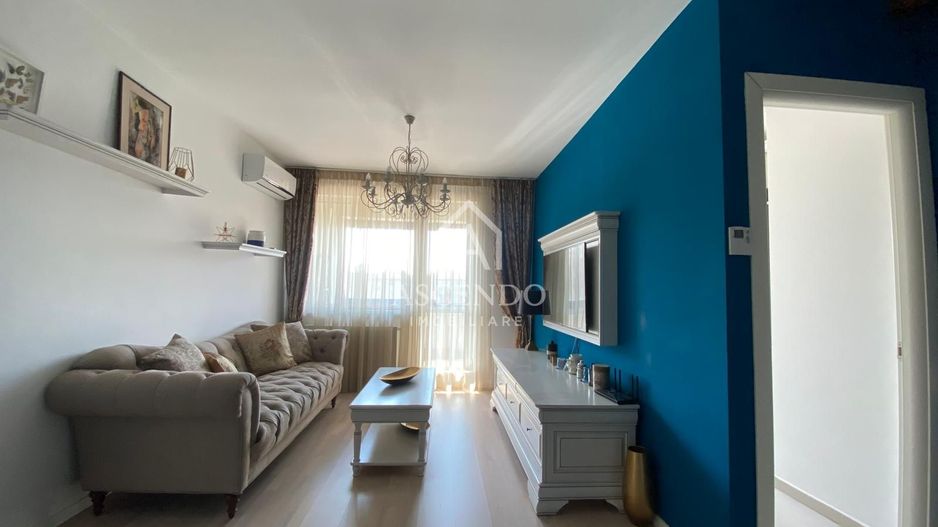 Apartament 3 camere, 2 bai premium mobilat lux , cu parcare inclusă - Poză 2