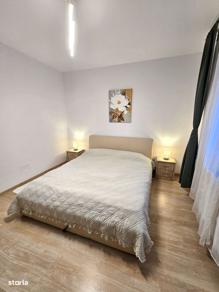 Apartament 2 camere Chiajna nou utilat cu parcare inclusa etaj 1 60 mp - Poză 3