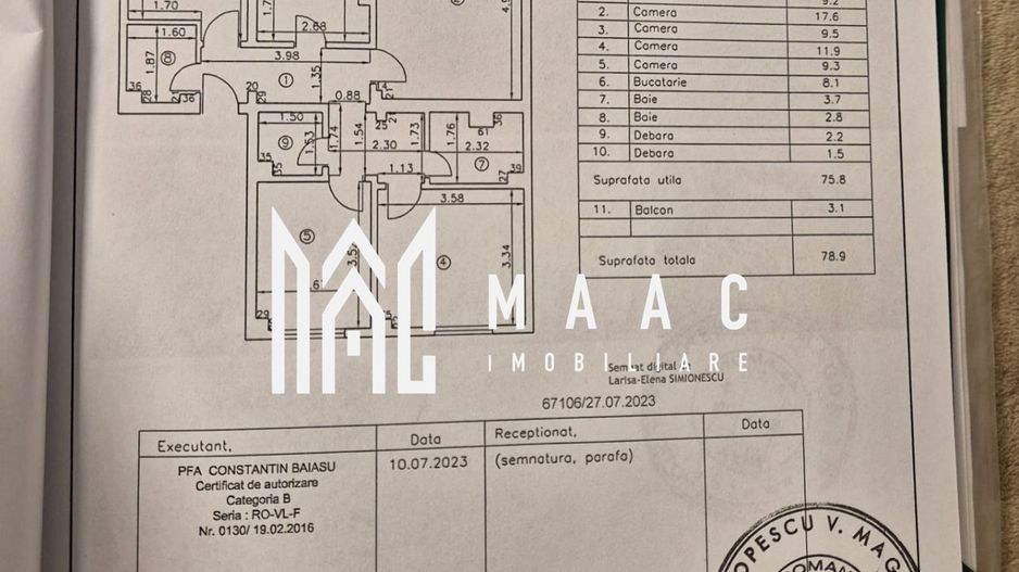 Apartament | 4 camere | Etaj 3| Piata Ostroveni - Poză 9