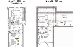 Penthouse 4 camere - aer conditionat  (NCL-41D-Mi-ap.9) - Poză 16