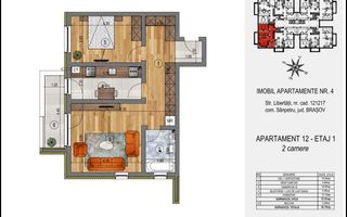 COMISION 0% / Garsonieră / Credit / Sânpetru - Poză 9