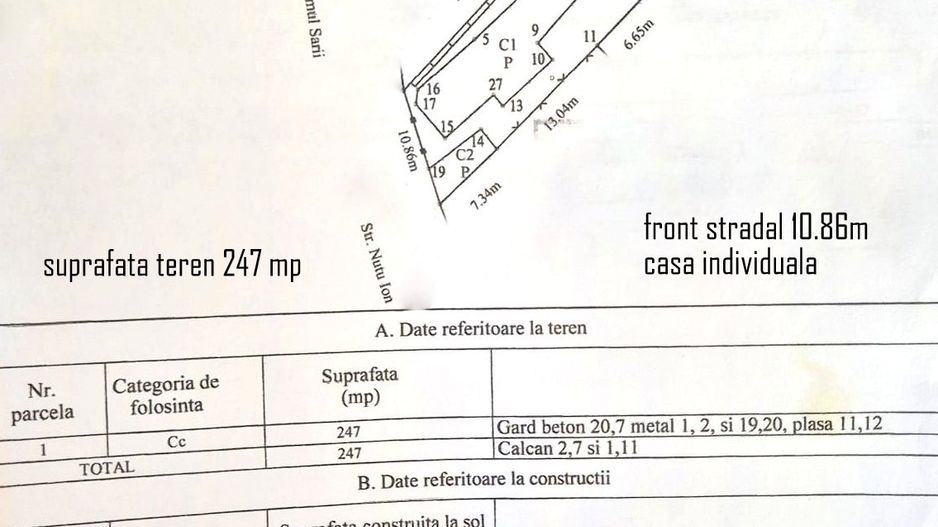 Teren de vanzare 247 mp  Drumul Sarii - Panduri |  Academia Militara - Poză 5