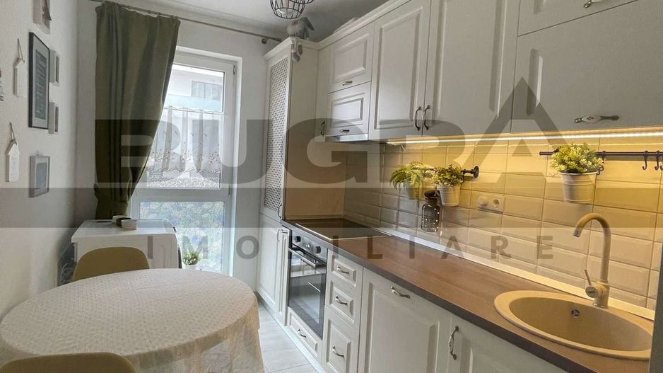 Apartament de 2 camere, modern, 53mp, parcare, terasa, zona Observator - Poză 4