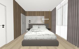 Penthouse nemobilat cu terasa de 18 mp in Campeador Sweet Green - Poză 15