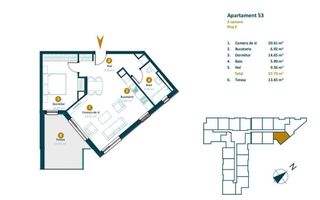 Apartamente de vanzare cu 2 camere zona Intre Lacuri - Poză 2