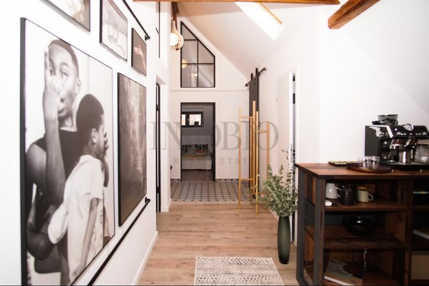 Loft in mansarda cu design deosebit 103mp | Dorobanti Capitale - Poză 1