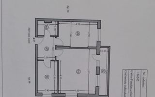 VANZARE APARTAMENT 2 CAMERE, COMPLEX ARCADA, 112.000 EURO - Schiță 8