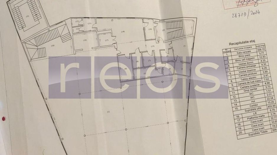 SPATIU COMERCIAL DE INCHIRIAT | ETAJ 1 | ZONA COLENTINA | VIZIBILITATE EXCELENTA - Schiță 7