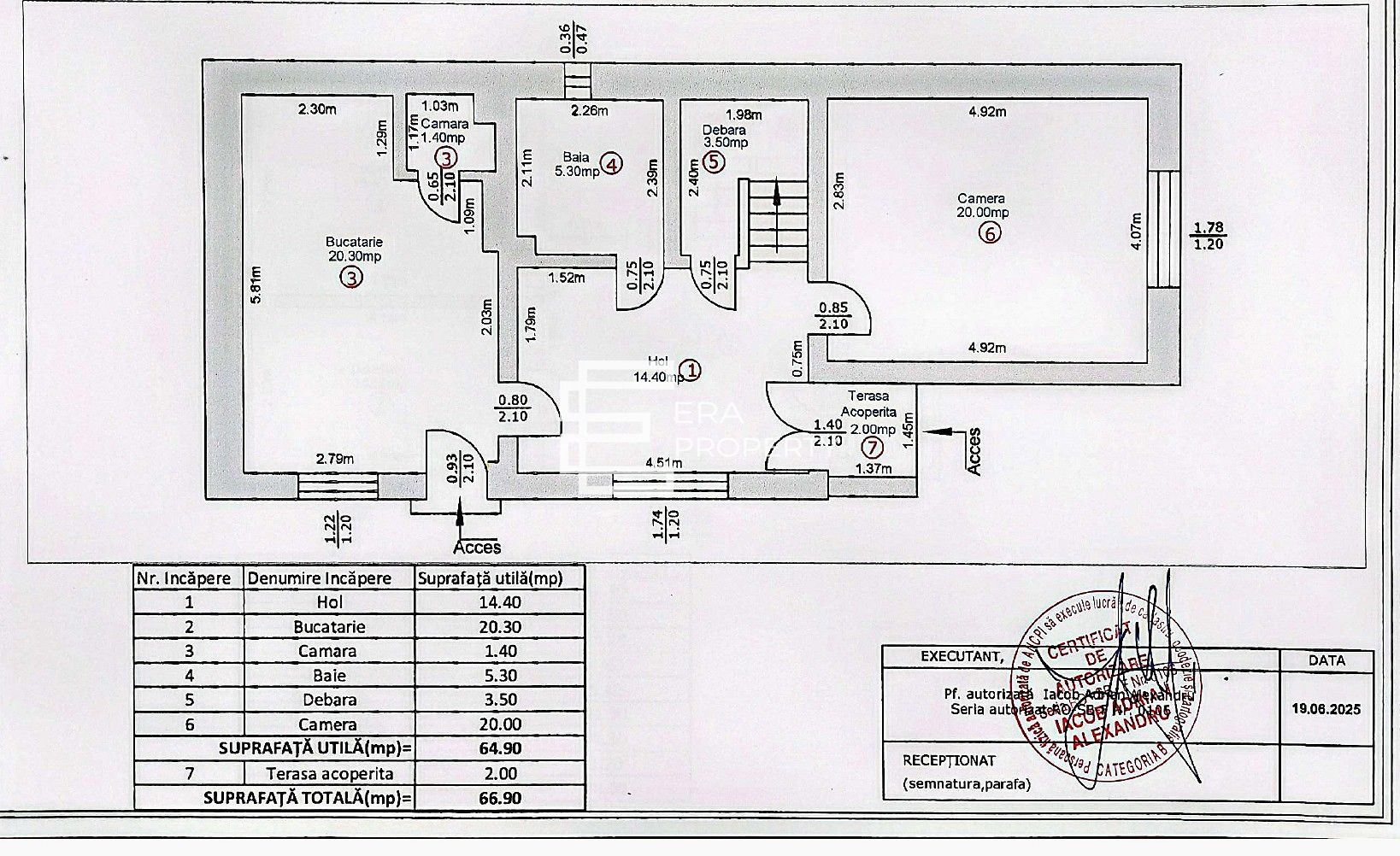 Casa individuala 5 camere/pivnita/garaj/ teren/460mp ,Turnisor/SIBIU - Schiță 13