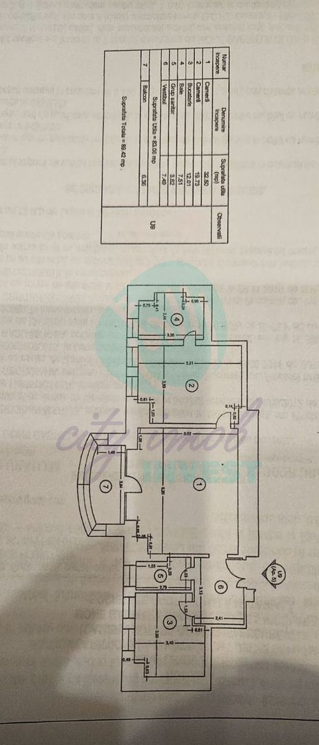 2 camere bloc 2016 la 2 pasi de Bd Unirii - Poză 13