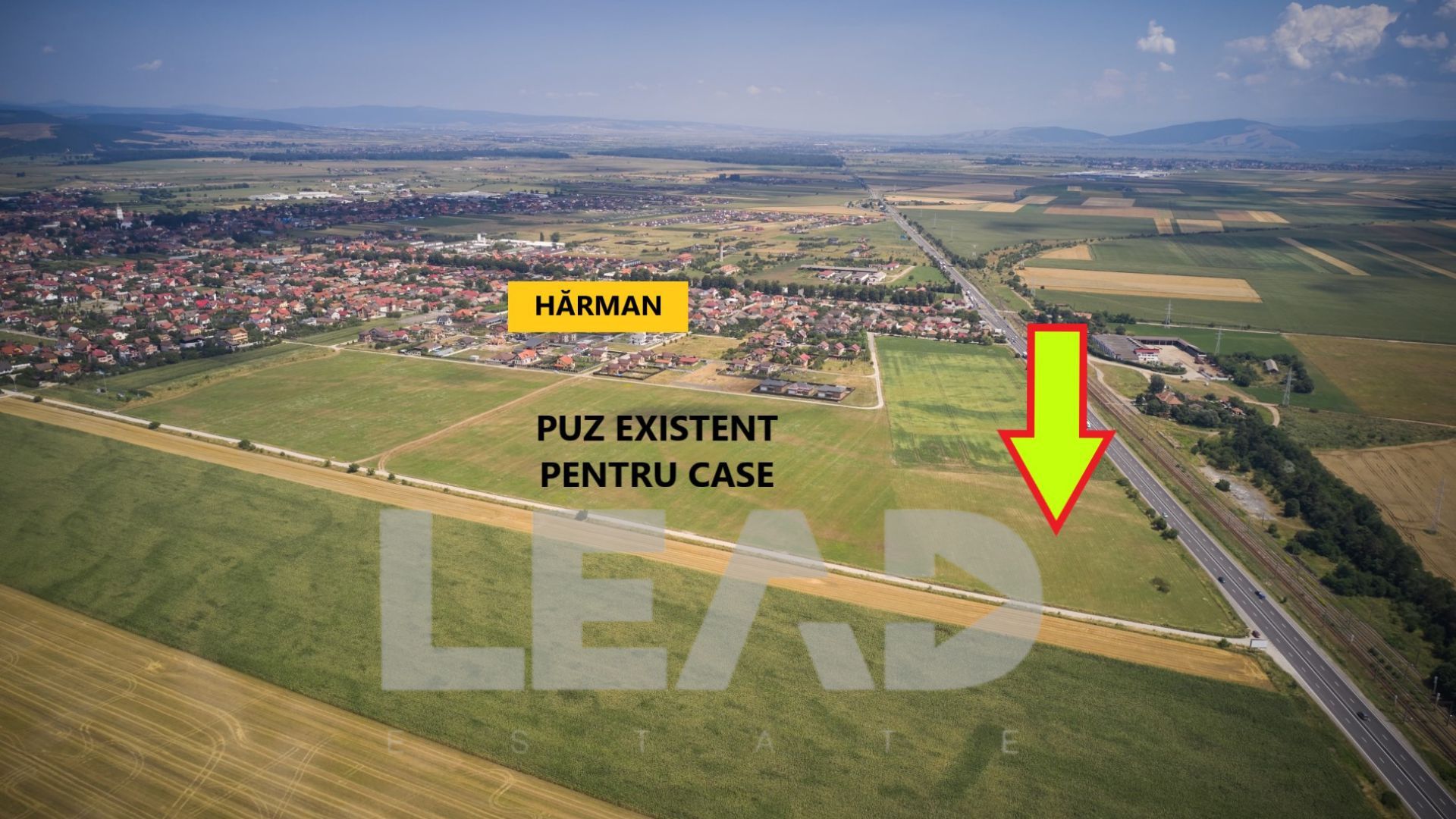 DE VANZARE! Teren intravilan 24100 mp, Harman, la DN11 - Poză 5