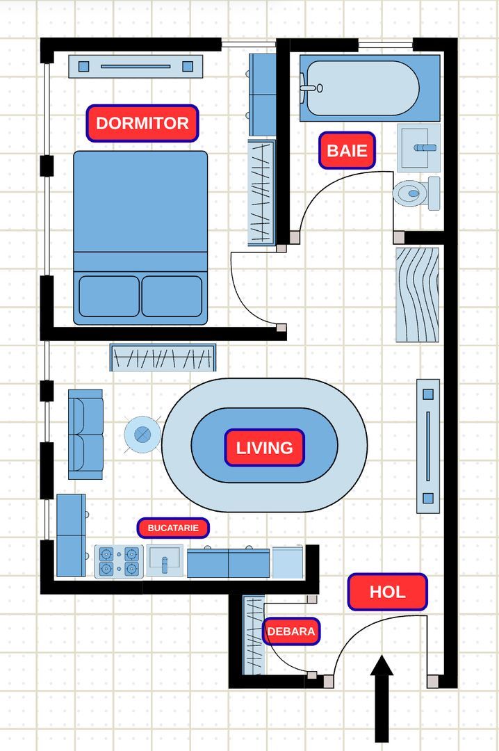 Apartament cu 2 camere de inchiriat | ultrafinisat | Mihai Viteazu - Poză 4